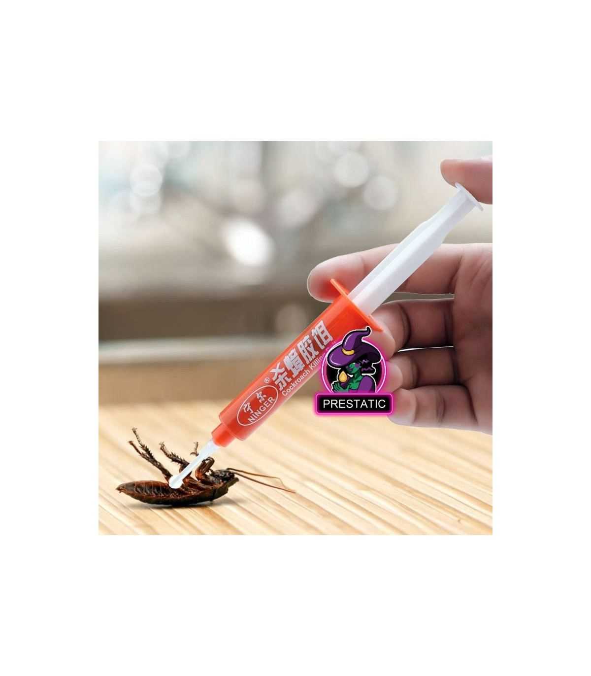 Anti cafard - Produit anti cafards puissant: gel anti cafards - 1 seringues