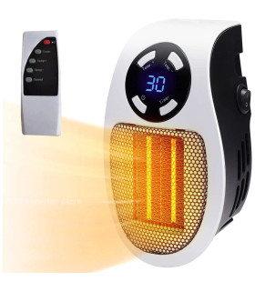 Calefactor eléctrico portátil 500W, 500W, enchufe de pared, electrodoméstico, estufa de calefacción, M