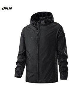JNLN hommes femmes randonnée veste imperméable Protection solaire coupe-vent unisexe Camping es