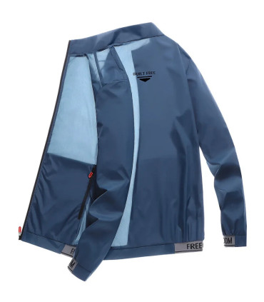 Vêtements de protection solaire pour hommes, ultra-fin, respirant, en soie glacée, tendance, ré