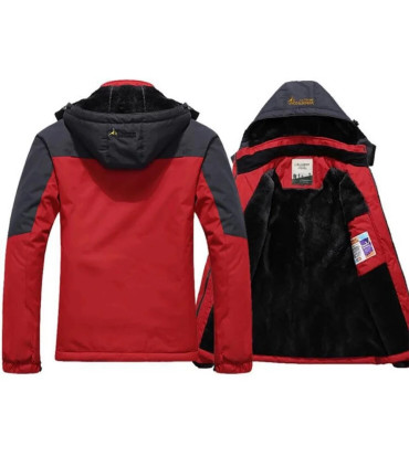 Parka coupe-vent pour hommes, manteaux de fourrure coupe-vent épais et chauds, style militaire 