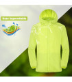 AKIMANIA.COM - LNGXO Veste de randonnée imperméable unisexe,Homme Femme Camping Pêche Voyage Course à Pied Pro