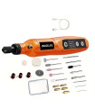 AKIMANIA.COM - [Orange-24ps] JANGKLIFE USB Kit d'outils rotatifs sans fil stylo de gravure sur bois bricolage 