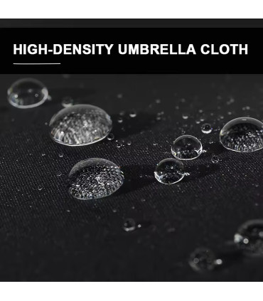 [Black] Parapluie à double couche entièrement automatique, coupe-vent