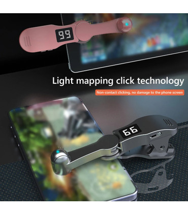 [Rose] Clicker d\'écran automatique pour applications de téléphone intelligent, Gadget de diffus