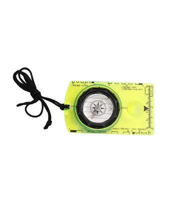 [Blue CHINA] Boussole d\'orientation étanche pour la lecture de cartes, plaque de base, randonné