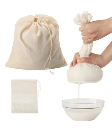 [30x40cm] Gaze de coton articles de cuisine Tofu fromage filtre tissu beurre lait café filtre o