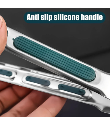 [9 inch] Nouvelles pinces alimentaires en acier inoxydable BBQ viande salade pain pince Barbecu