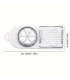 [WHITE] Trancheur d\'œufs multifonctionnel en acier inoxydable, séparateur fantaisie, outil de c