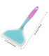 [1PC blue] Spatule à jade en silicone multicolore, poêle antiadhésive, spatule à frire résistan