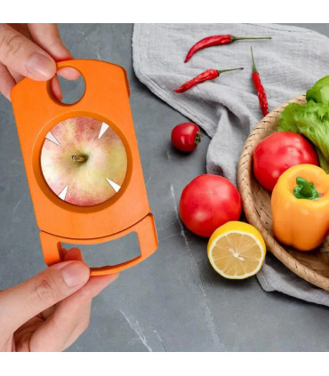 [Orange États-unis] Ensemble d\'ouvre-fruits de la passion avec cuillère, gadget de cuisine, out