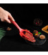 [Red 1pcs CHINA] Spatule à crêpes antiarina, tourneurs frits, pince à œufs, cuisine, steak, pin