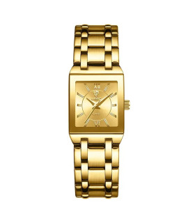 [Women Gold] LIEBIG montres à Quartz de luxe pour femmes hommes montre d\'affaires conception Si