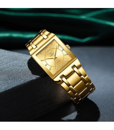 [Women Gold] LiEBIG luxe montres à Quartz doré pour femme fille mâle mode 30 m étanche femmes d