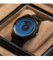 AKIMANIA.COM - [Blu nero] Orologio al quarzo Vortex Pointless per uomo, stile creativo, coppia apprendente e vi