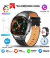 AKIMANIA.COM - [GPS NFC Watch GT5Pro en cuir noir] Nuevo reloj inteligente HD Huawei GT5 Pro