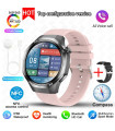 AKIMANIA.COM - [GPS NFC Watch GT5Pro Black pink] New for Huawei GT5 Pro smart watch HD AMOLED