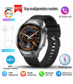 AKIMANIA.COM - [GPS NFC Watch GT5Pro Black] New for Huawei GT5 Pro smartwatch HD AMOLED display