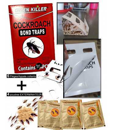 Prodotto anti scarafaggio PACK RJ DUE IN UNO ANTI SCARAFAGGI, INSETTI, CINGOLATI