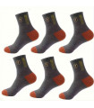 AKIMANIA.COM - Schwarz 5 Paar Atmungsaktive und bequeme Sportsocken für Damen und Herren aus Baumwolle